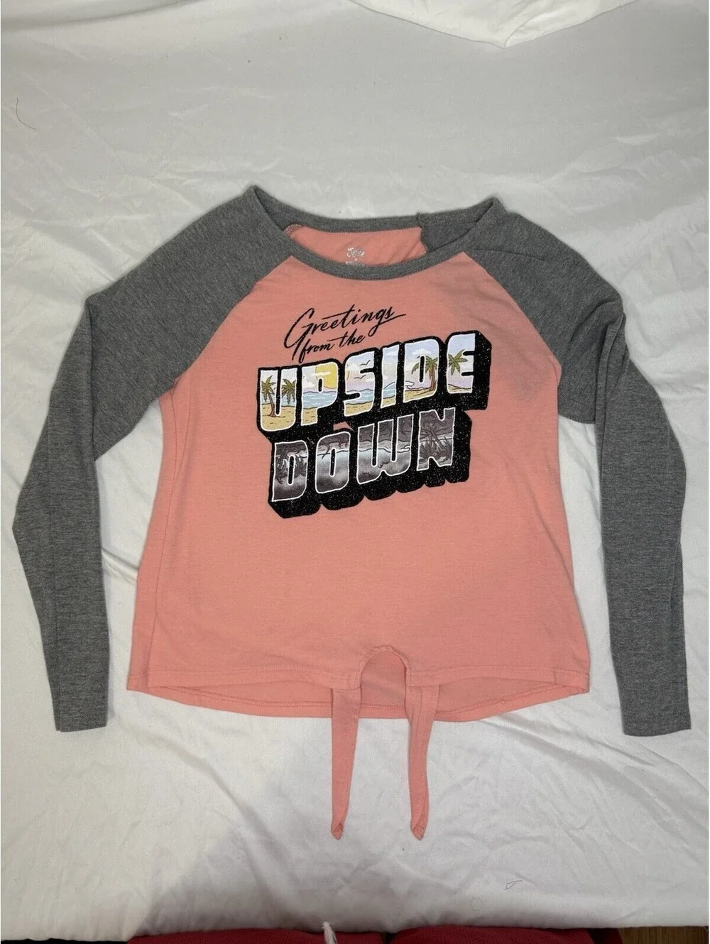 Girls Justice Stranger Things Shirt Size Medium (10)